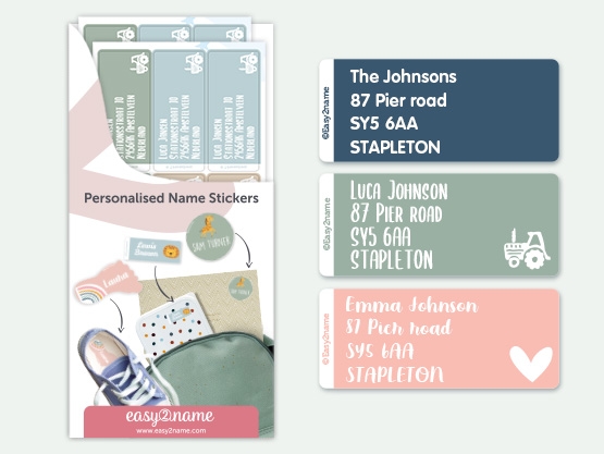 Extra Large Name Labels