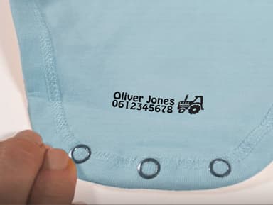 Name Stamp for Clothes