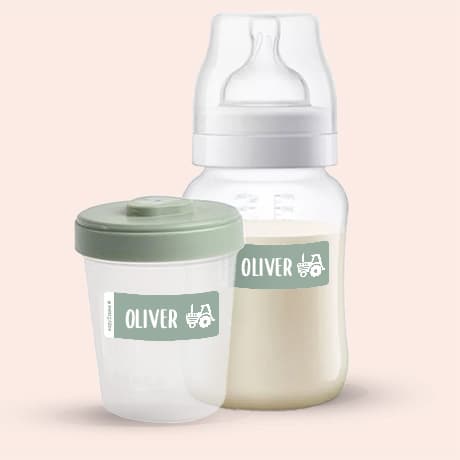 Large Stick On Name Labels - Value Pack