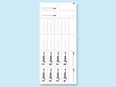 Growth chart with name