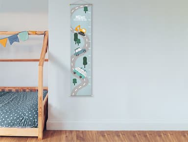 Growth chart with name