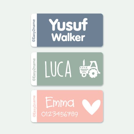 Clothing Labels  - Multi Colour