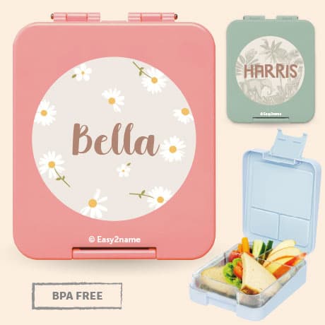 Lunchbox with Name and Design