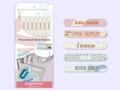 Small Name Labels - Design