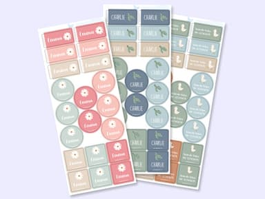 Clothing Sticker Value Set - Theme